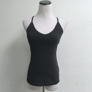 lululemon black t back tank top 4 S t back